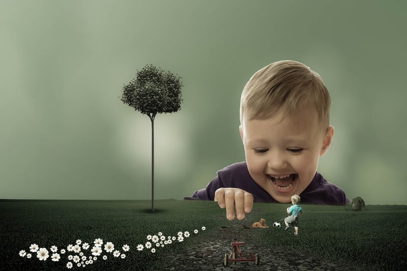 Miniature fantasy landscapes